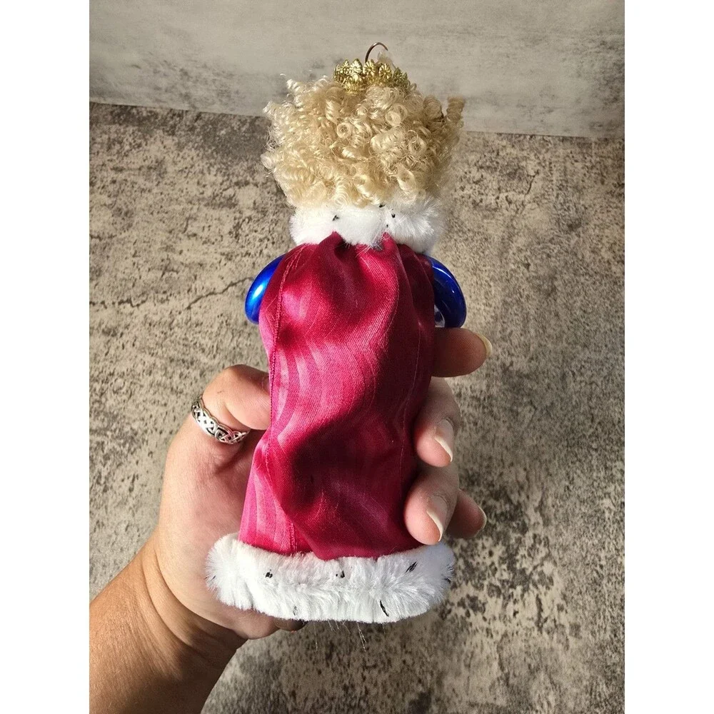 Soffieria De Carlini Christmas Ornament Mouse King Vintage  NWT Original Package